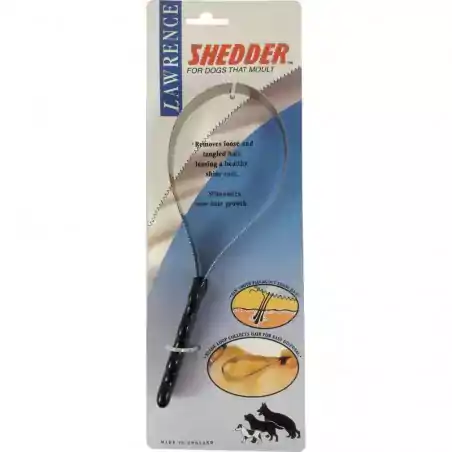 Shedder Lawrence pour éliminer les poils morts pour chien, chat poil court ou ras