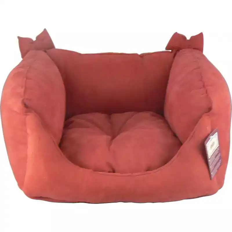 Fauteuil ouatiné luxe pour chien et chat fond amovible réversible lavable