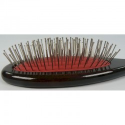 brosse picot métal pour chien