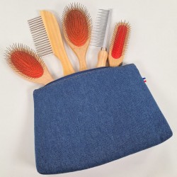 trousse pour brosse et peigne